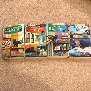 Black Cat Bookshop Mystery Set - Colorful Covers